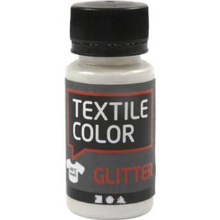 👉 Transparant Creotime Textile Color Glitter 50ml 5707167920831