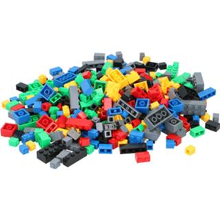 👉 Bouwblok One Size verschillende kleuren Eddy Toys bouwblokken - 500 stuks 8711252165745