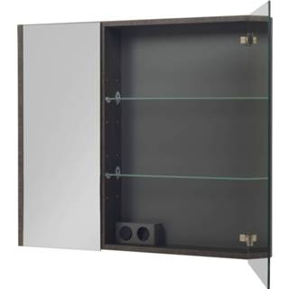 👉 Spiegelkast bruin One Size Saqu Salto 80x14x70 cm Kasteel 8714175960855