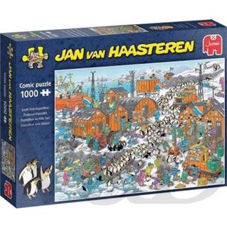 👉 One Size no color Jan van Haasteren - Zuidpool expeditie (1000 stukjes) 8710126200384