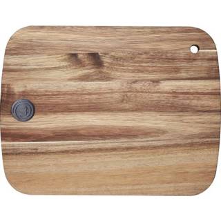 👉 Snijplank bruin acaciahout hout 38 cm x 29 - Masterchef 5060550700671