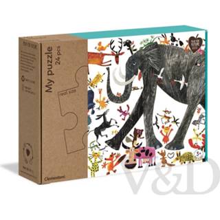 👉 Legpuzzel One Size no color Olifant (24 stukjes) 8005125162178