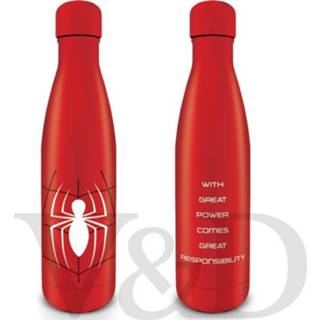 👉 Drinkfles metalen One Size no color Spider-Man - drink fles 5050574255882
