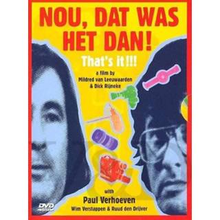 👉 Engels Paul Verhoeven Nou, Dat Was Het Dan! 9789059392335