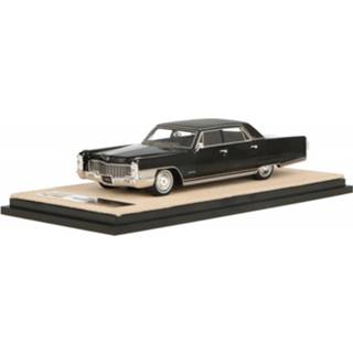 👉 Model auto resin Stamp Models zwart Cadillac Fleetwood Sxity 60 Special - Modelauto schaal 1:43