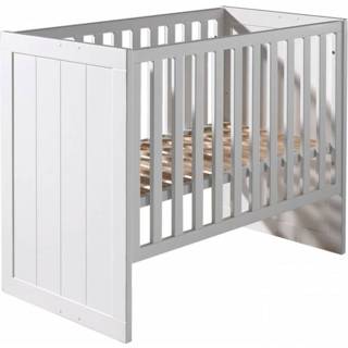 👉 Babybed wit MDF#Grenenhout baby's Vipack Erik - 126,6x68x90 cm Leen Bakker 5420070227377