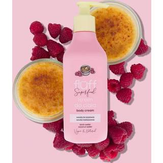 👉 Dag crème One Size GeenKleur FLUFF Super Food Body Cream - Brulee & Frambozen 200ml. 5902539713138