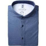 👉 Overhemd male blauw