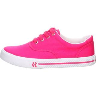 👉 Veterschoenen textiel vetersluiting roze Westland 4058613530564
