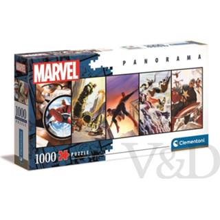 👉 One Size no color Marvel 80 (Panorama 1000 stukjes) 8005125396115
