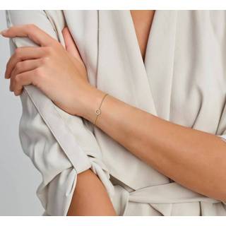 👉 Halsketting geelgoud One Size goudkleurig TFT Collier Zirkonia 0,8 mm 40 - 42 44 cm 8718834707188