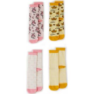 👉 Damessok katoen One Size meerkleurig vrouwen Milk & Moo damessokken - 4 paar 8682835420547