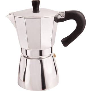 👉 Koffiezet apparaat One Size grijs meerkleurig BiggCoffee Percolator - Italiaanse Espresso Koffie Moka Pot 120ml 8681126423939