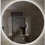 👉 Spiegel One Size Saqu met LED-verlichting Ø 60 cm 8714175985063