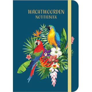 👉 Notitieboek nederlands Wachtwoorden - Tropical birds 9789044759914