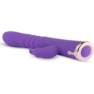 👉 Rabbit vibrator One Size paars Royals - The Queen Stotende 8719934003781