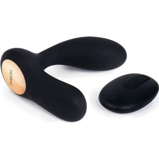 👉 Afstandsbediening zwart One Size Svakom - Vick Prostaat Vibrator Met 6959633169681