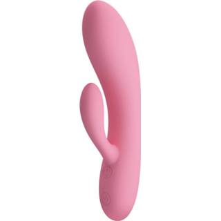 👉 Rabbit vibrator One Size roze Alvin 6959532330977