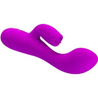 👉 Rabbit vibrator paars One Size Doreen - 6959532332254