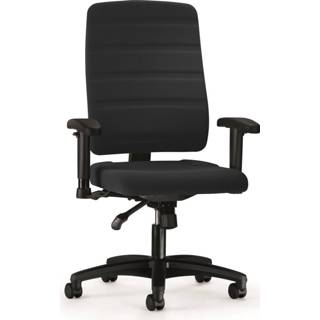 👉 Bureaustoel zwart kunststof Prosedia Yourope 8 - Hoge rugleuning