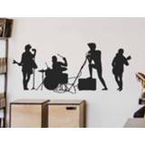 👉 Muursticker nederlands Rockband rock