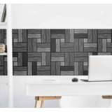 Behangrand grijs nederlands stickers onregelmatig patroon