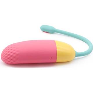 Vibratie eitje geel One Size Magic Motion - Vini Lite Oplaadbaar Koraal/Geel 6958136103079