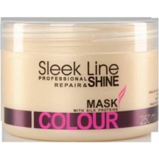 👉 Zijde One Size no color Sleek Line Colour Mask Zijden masker voor gekleurd haar 250ml 5904277710868
