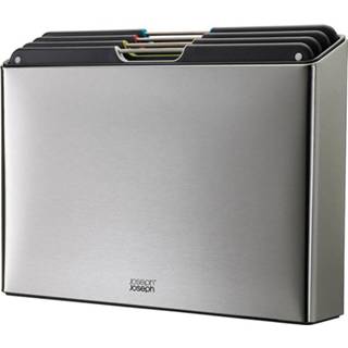 👉 Snijplank steel zilver active Joseph Folio Set van 4 Stuks 5028420001198