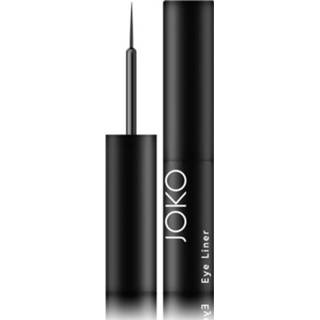 👉 Oogpotlood zwart One Size no color Make-Up Eye Liner matte eyeliner in borsteltje 5903216301013