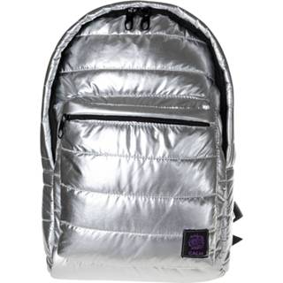 👉 Rugtas zilver One Size meerkleurig BiggDesign - Schooltas Rugzak Metallic Tas 8681126431194