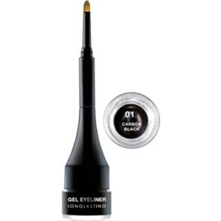 👉 Oogpotlood zwart gel carbon One Size no color Eyeliner Langdurige 24h Waterdichte 01 Black 2.5ml 5907488024854