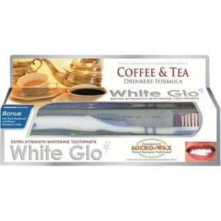 👉 Tandpasta wit One Size no color White Glo Coffee & Tea drinkers formula 150 gram 9319871000639