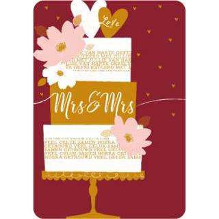 👉 Paperclip huwelijkskaart | Vrolijk