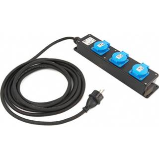 👉 Stekkerdoos active HBM PROFI IP44 met 5 meter kabel 3 x 1.5 mm