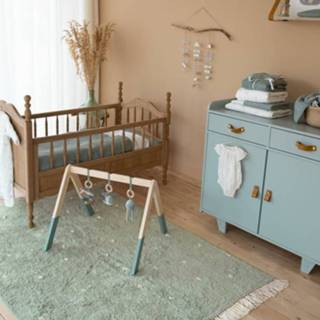 👉 Vloerkleed active baby's blauw Little Dutch Dot Pure Blue 170x120cm - Babykamer accessoires 8720168532039 8720168532060 8720168532015