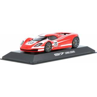 👉 Model auto Die-Cast spark rood Porsche 917 Living Legend Concept Car - Modelauto schaal 1:43