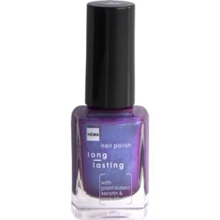 Nagellak purper HEMA Long Lasting 951 Pleasing Purple 8720354014981