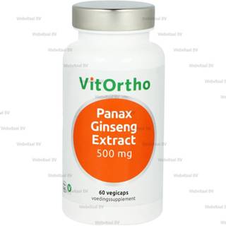 👉 Ginseng Panax extract 500 mg 8717056141534