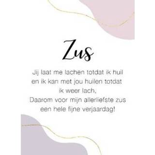 👉 Verjaardagskaart | Greetz Zus