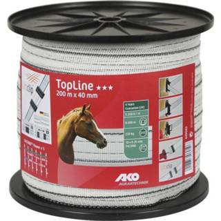 👉 Active AKO Weide afrasteringslint TopLine, 200 m,40 mm 4018653060506