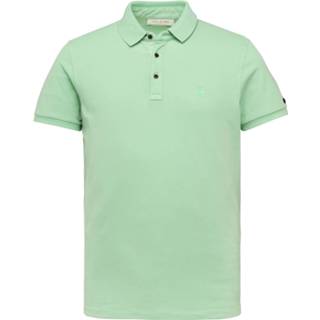 👉 Short sleeve XXL mannen lichtgroen Cast Iron polo slim fit light p 8719419771815