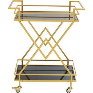 👉 Trolley goud metaal active Kare Pyramids 4025621858027