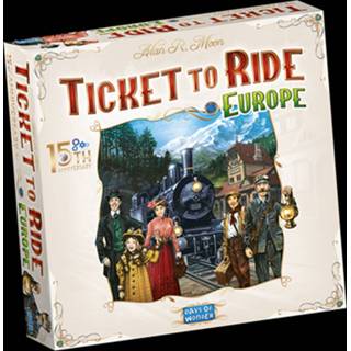 👉 Ticket to Ride Europe 15th Anniversary (EN) (Pre-Order:15-5-2021)