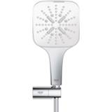 👉 Badset chroom Rainshower Smart active Grohe SmartActive 130 Cube Verstelbaar Met Doucheslang 4005176486388