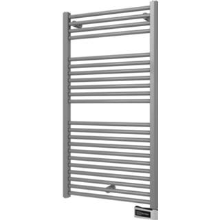 👉 Design radiatoren zilver metallic Palian-EL Designradiator Elektrisch Boss & Wessing 111,1x60 cm 600 Watt 8711238385723