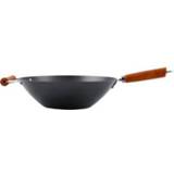 👉 Wokpan staal zwart Ken Hom Classic � 35 cm 5011268846823