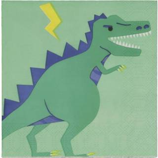 HEMA Servetten 24x24 Papier Dino - 20 Stuks