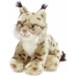 👉 Lynx knuffel wit pluche One Size meerkleurig WNF 23 cm 8718758248798