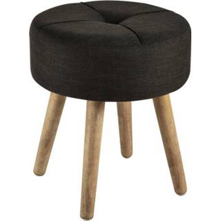 👉 Kruk grijs active HOMCOM Krukje, donkergrijs 4251774964760